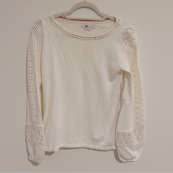 Boden Lyla Lace Jumper - Picture 2 of 8